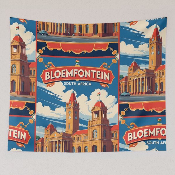 Item preview, Bloemfontein South Africa Vintage Travel Tourism 2 designed and sold by TravelersGems.