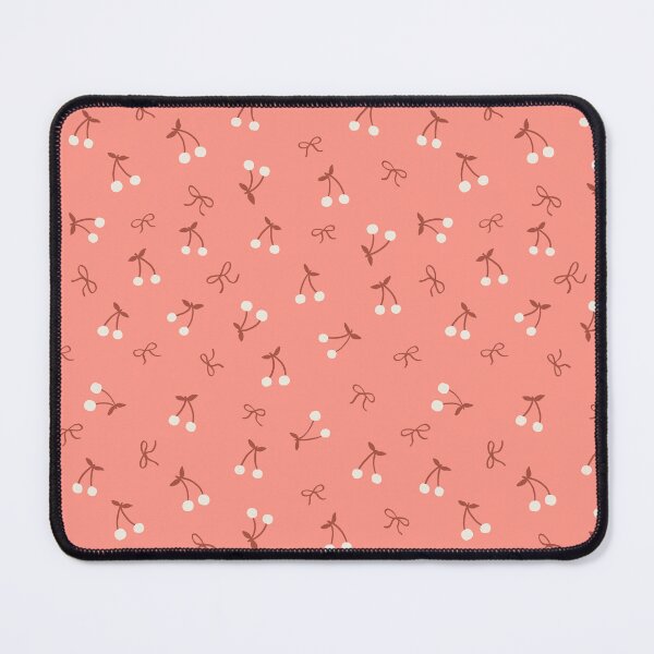 Item preview, Coquette tiny cherries and bows | Valentine cute coral design designed and sold by Illustrated by Nat.