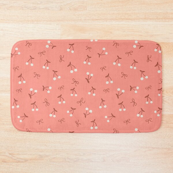 Item preview, Coquette tiny cherries and bows | Valentine cute coral design designed and sold by Illustrated by Nat.