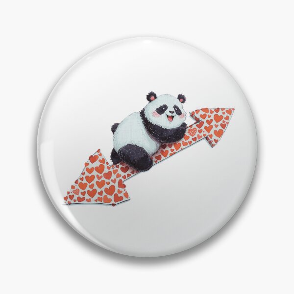 Item preview, Love Goes Up - Panda Mode designed and sold by RDproject.