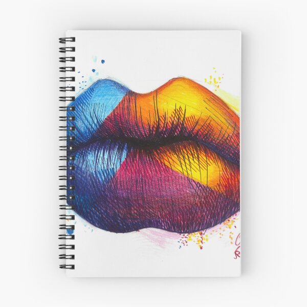 Item preview, Chromatic Voice, colored pencils on paper, 21-29cm, 2026 designed and sold by oanaunciuleanu.
