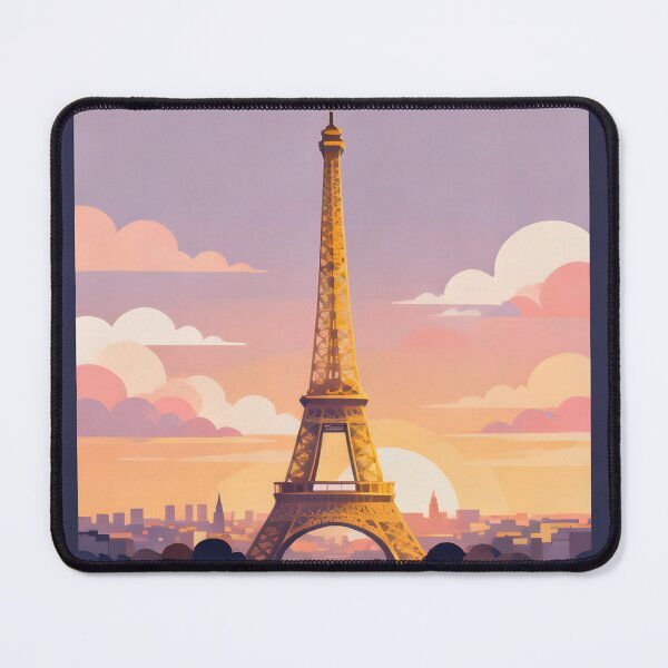Item preview, Forever Us in Paris – Romantic Eiffel Tower Sunset designed and sold by FreeFromDefault.