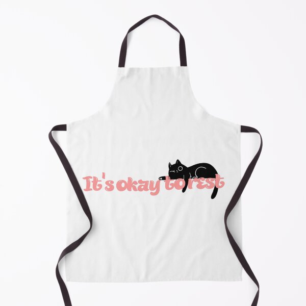 Item preview, It’s Okay To Rest cat Mental Health Sticker designed and sold by PS-ARTSHOP.