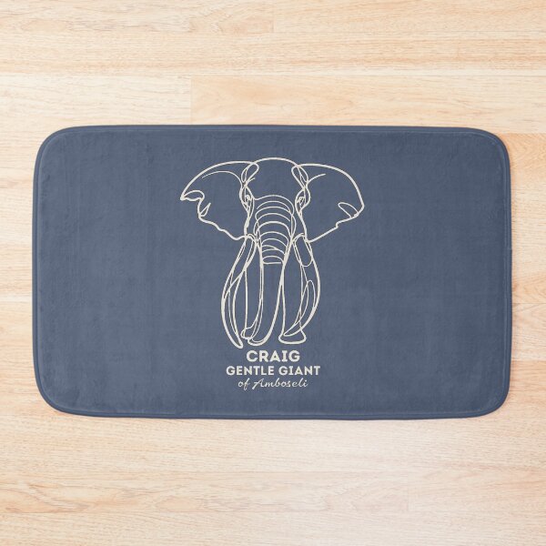 Item preview, Craig of Amboseli – Gentle Giant Tribute designed and sold by Pawethic Prints Studio.