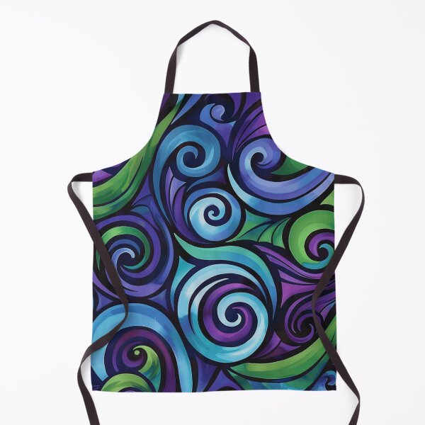 Artikelvorschau, Neuseeland Māori Paua Muster Koru Design 778 entworfen und verkauft von GrinGalore.