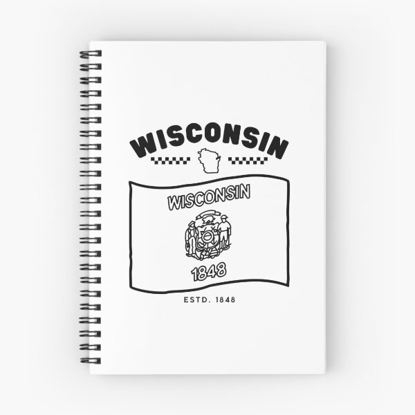 Item preview, Wisconsin flag USA designed and sold by Peerless-Prime.