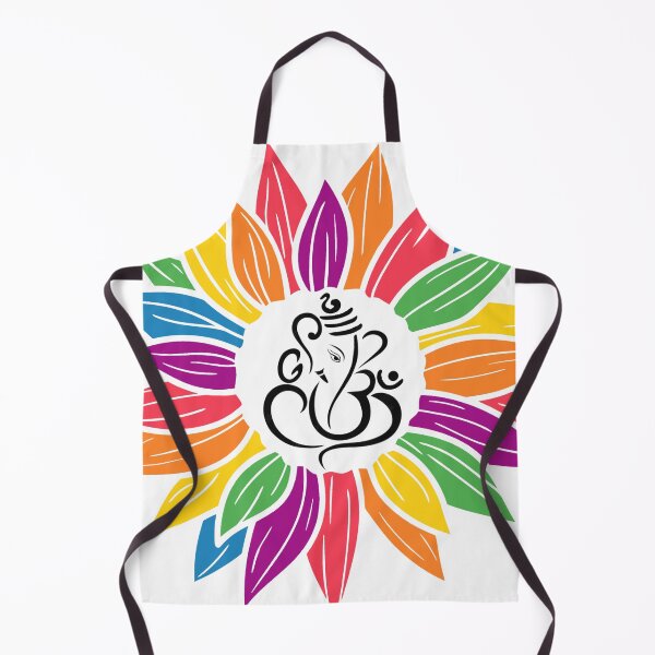 Item preview, Rainbow Flower Ganesh designed and sold by Rawfuzion.