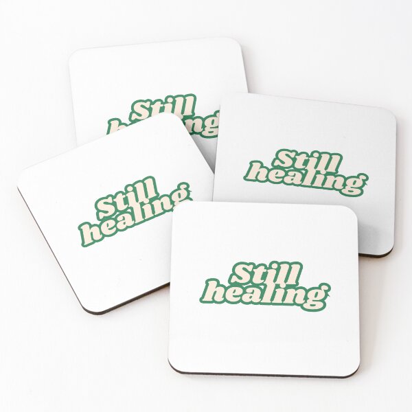 Item preview, Still Healing Soft Mental Health Sticker designed and sold by PS-ARTSHOP.