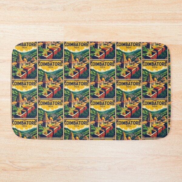 Item preview, Coimbatore India Vintage Travel Tourism  designed and sold by TravelersGems.
