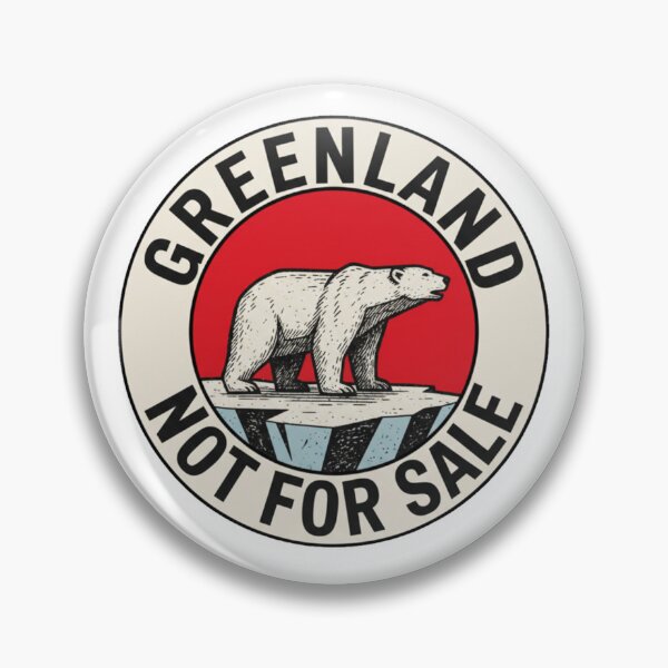 Item preview, GREENLAND IS NOT FOR SALE  designed and sold by Meryem Mamouni.