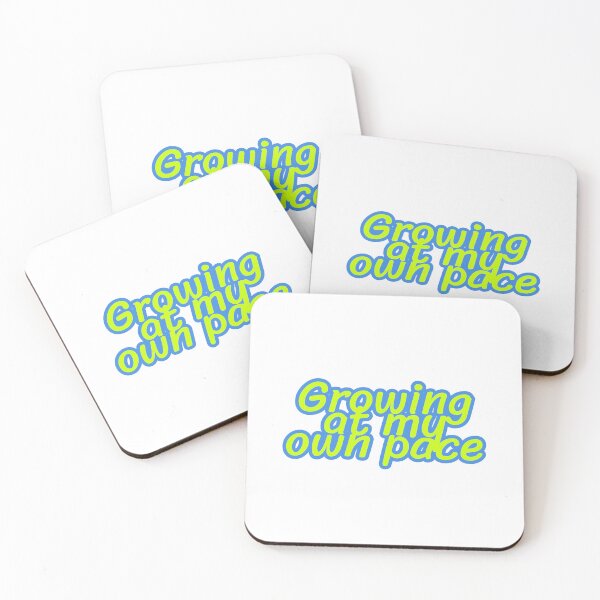 Item preview, Growing At My Own Pace Self Care Sticker designed and sold by PS-ARTSHOP.