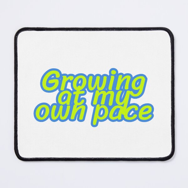 Item preview, Growing At My Own Pace Self Care Sticker designed and sold by PS-ARTSHOP.