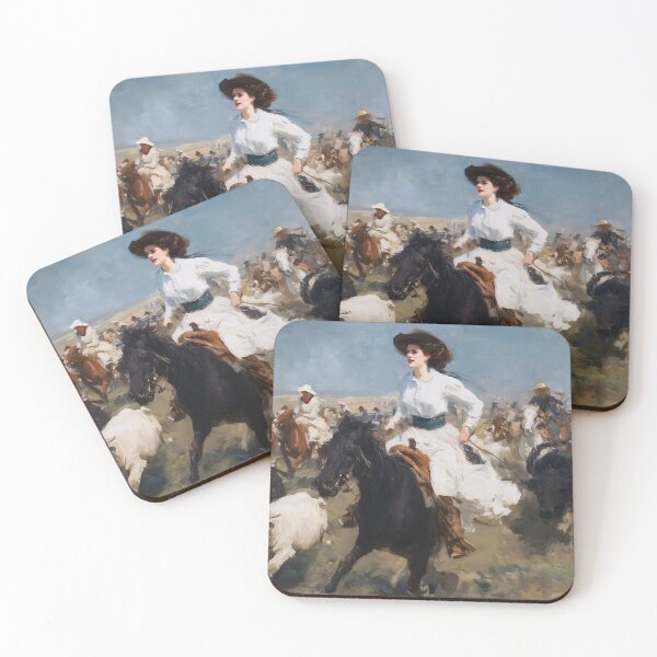 Item preview, Woman Leading a Cattle Drive designed and sold by lautir.