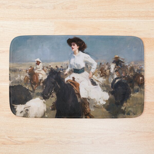 Item preview, Woman Leading a Cattle Drive designed and sold by lautir.