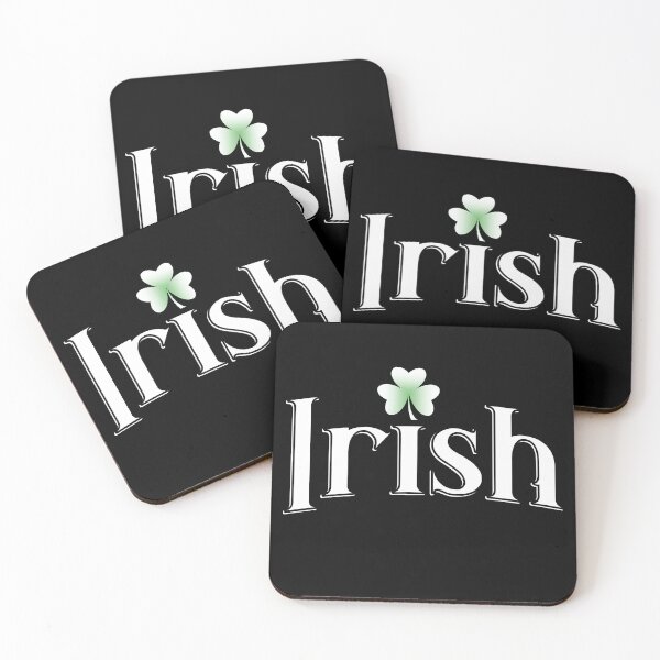 Item preview, Luck of the Irish Green Clover Bold St. Patrick's Print designed and sold by GetGoodFit.