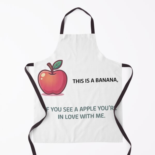 Item preview, This Is A Banana Funny Love Illusion Art designed and sold by MonkiFlipp.