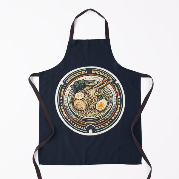 Item preview, Ramen Bowl Top View – Japanese Manhole Cover Art designed and sold by Planthem.