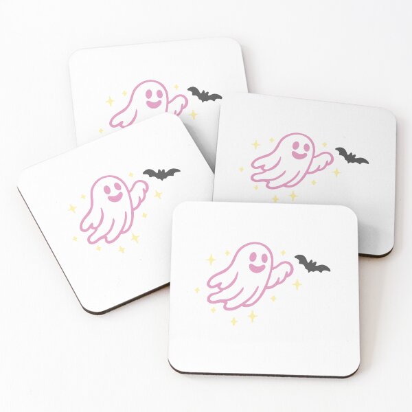 Item preview, pink ghost bat designed and sold by Diddybelles Designs.