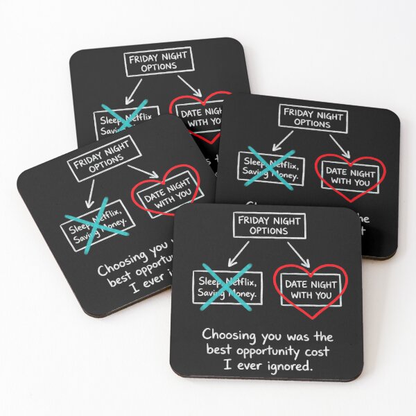 Item preview, Opportunity Cost Economics of Romance for Valentine's designed and sold by FiscalFashions.