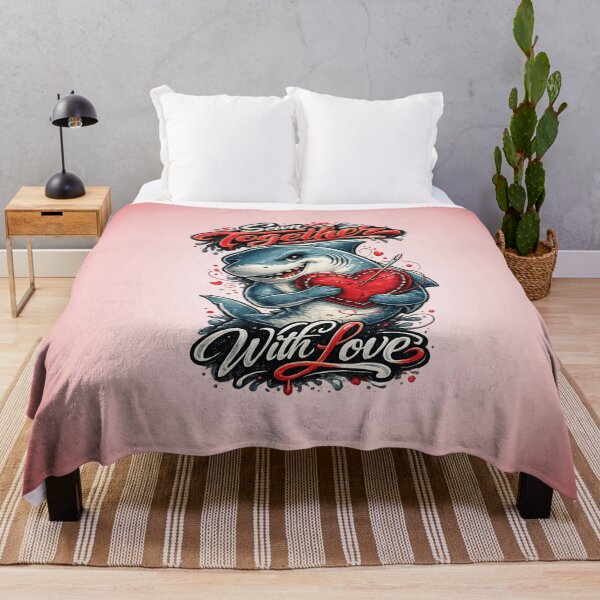 Item preview, Sewn Together with Love | Shark Valentine designed and sold by skkyfaithArtz.
