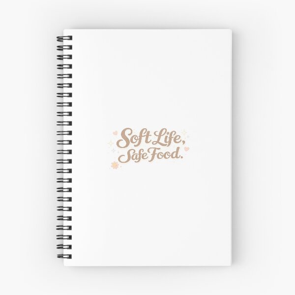 Item preview, Soft Life, Safe Food – Girly Wellness Aesthetic with Hearts | Gluten Free Design designed and sold by My Gluten Free Life UK.