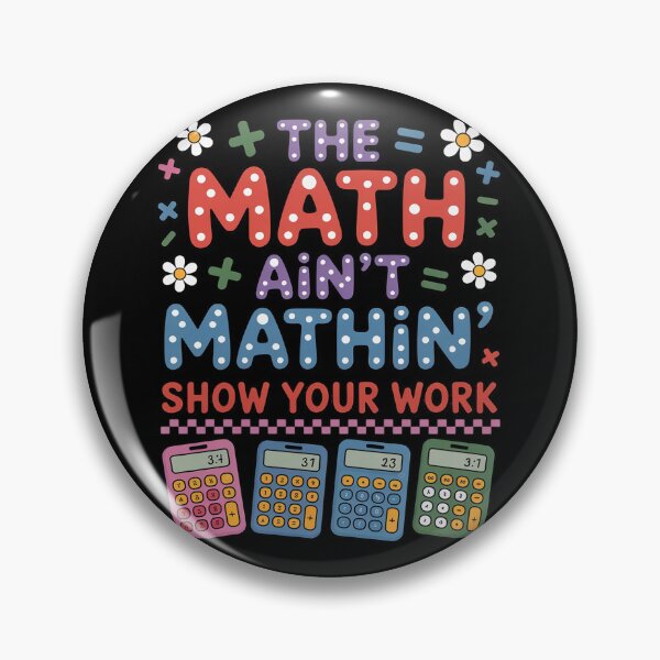Item preview, The Math Ain't Mathin Back To School Teacher designed and sold by KristieRamsey.