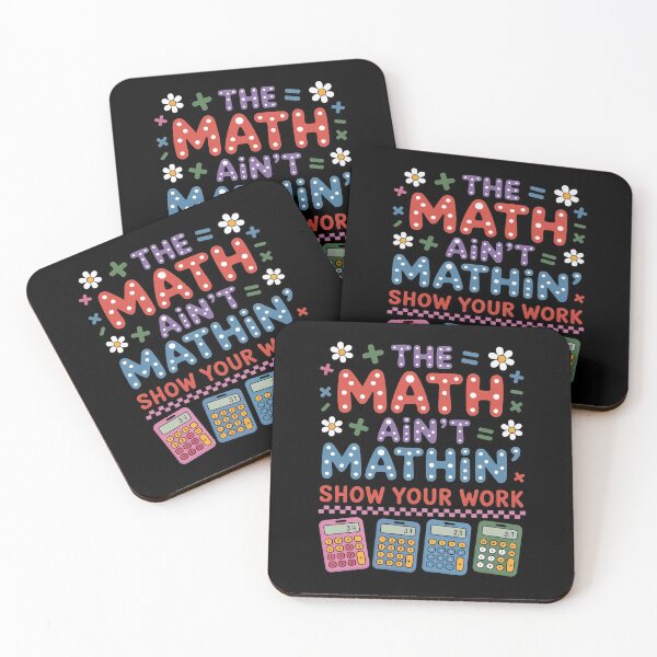 Item preview, The Math Ain't Mathin Back To School Teacher designed and sold by KristieRamsey.
