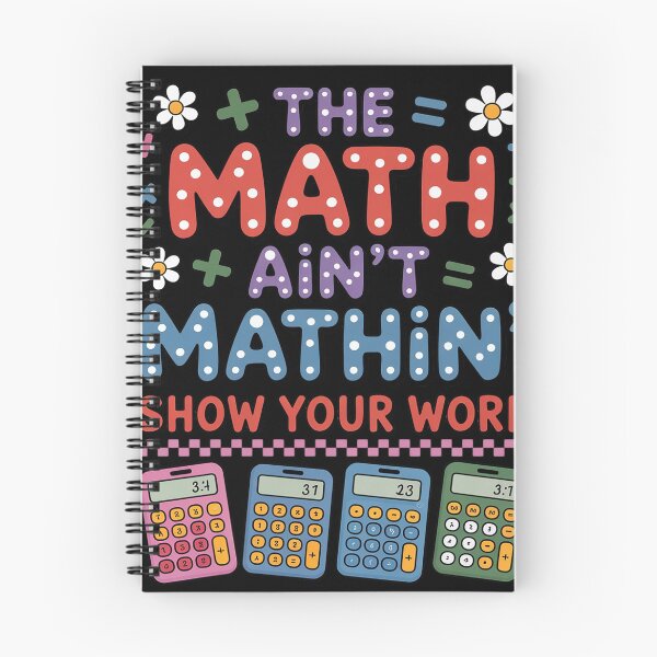 Item preview, The Math Ain't Mathin Back To School Teacher designed and sold by KristieRamsey.