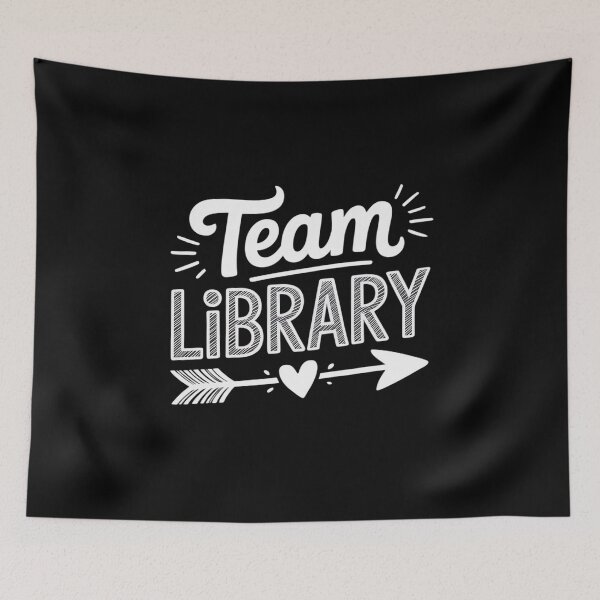 Item preview, Team Library Teacher Student Back To School designed and sold by KristieRamsey.