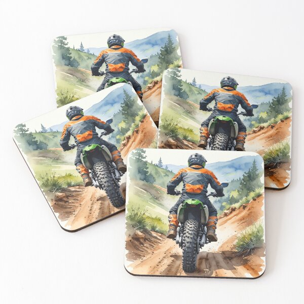 Item preview, Freedom on two wheels, motocross in the countryside designed and sold by LiskoDesign.