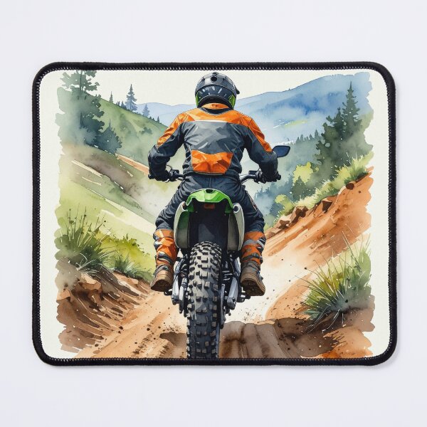 Item preview, Freedom on two wheels, motocross in the countryside designed and sold by LiskoDesign.