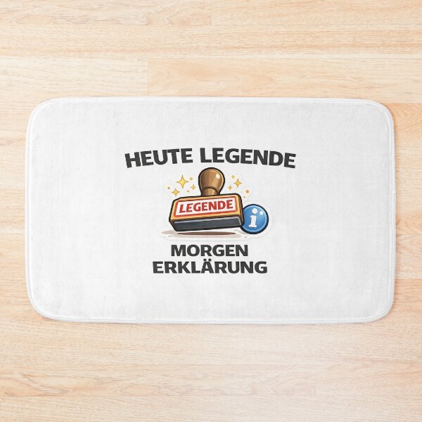 Item preview, Today legend, tomorrow explanation designed and sold by AggAverse.