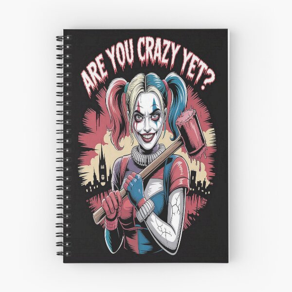 Item preview, Are You Crazy Crazy Yet? - Harley Quinn Mallet Badass Art designed and sold by Midnight Veil Designs.
