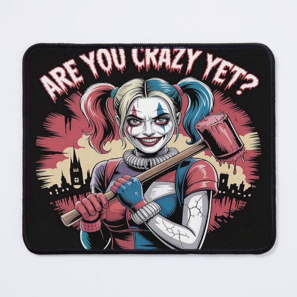 Item preview, Are You Crazy Crazy Yet? - Harley Quinn Mallet Badass Art designed and sold by Midnight Veil Designs.