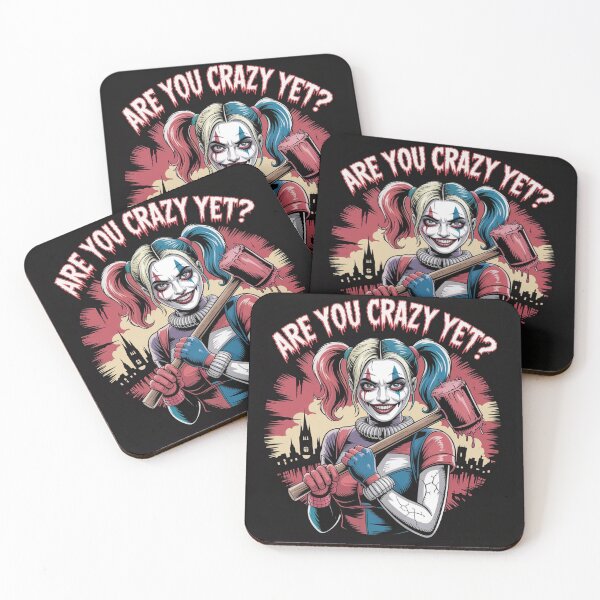 Item preview, Are You Crazy Crazy Yet? - Harley Quinn Mallet Badass Art designed and sold by Midnight Veil Designs.