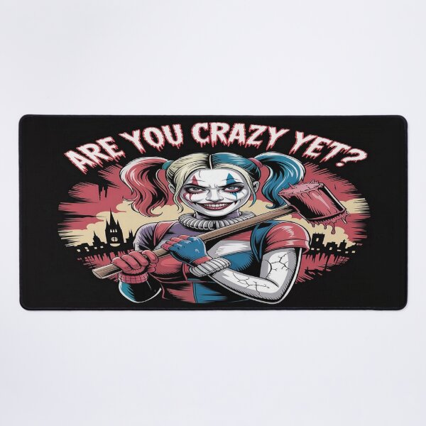 Item preview, Are You Crazy Crazy Yet? - Harley Quinn Mallet Badass Art designed and sold by Midnight Veil Designs.