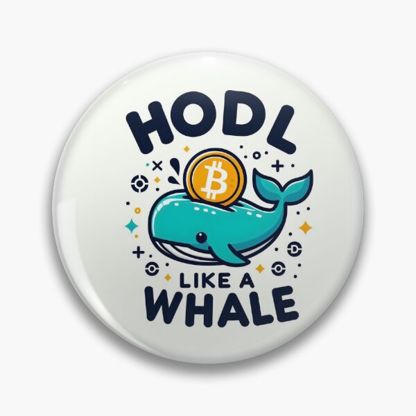 Item preview, HODL Like A Whale - Crypto Bitcoin Holder designed and sold by TimelessTrue.
