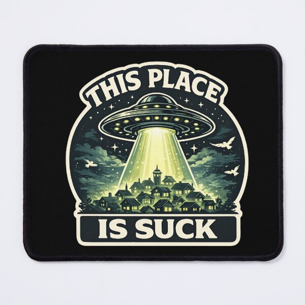 Item preview, This Place Is Suck Stranger things 5 designed and sold by Thread&Fable.