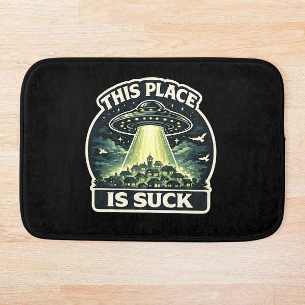 Item preview, Este lugar es una mierda Stranger things 5 designed and sold by Thread&Fable.