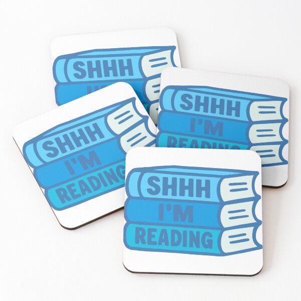 Item preview, shhh im reading designed and sold by Diddybelles Designs.