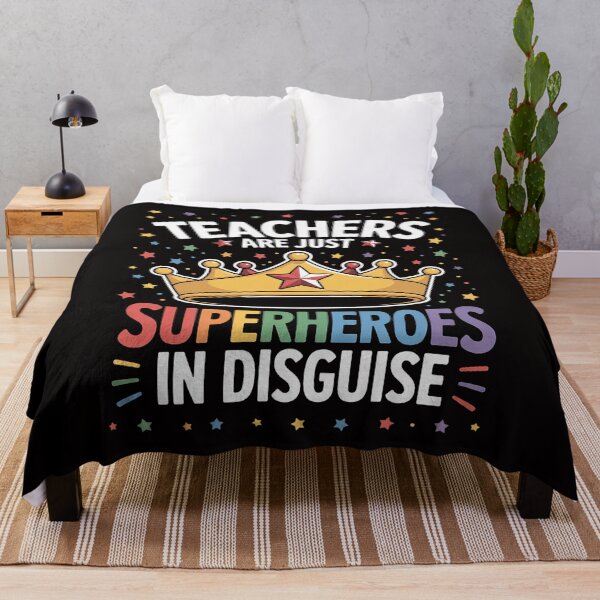 Item preview, Teachers Are Just Superheroes In Disguise School designed and sold by HesterFoley.