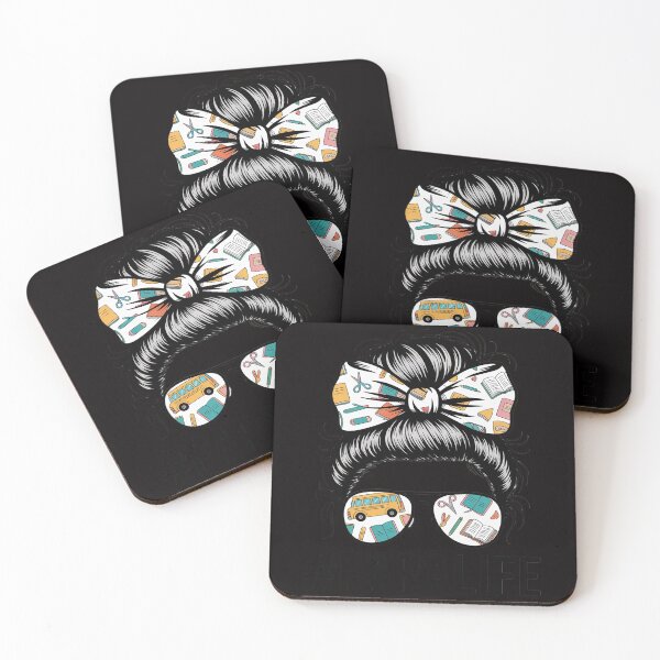 Item preview, Teacher Para Life Tee Paraprofessional Cute Messy Bun designed and sold by HesterFoley.