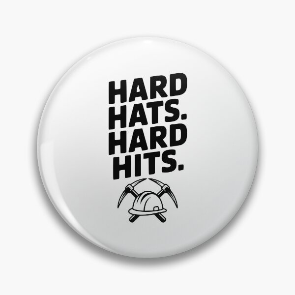 Item preview, Hard Hats. Hard Hits. designed and sold by Frank Ring.