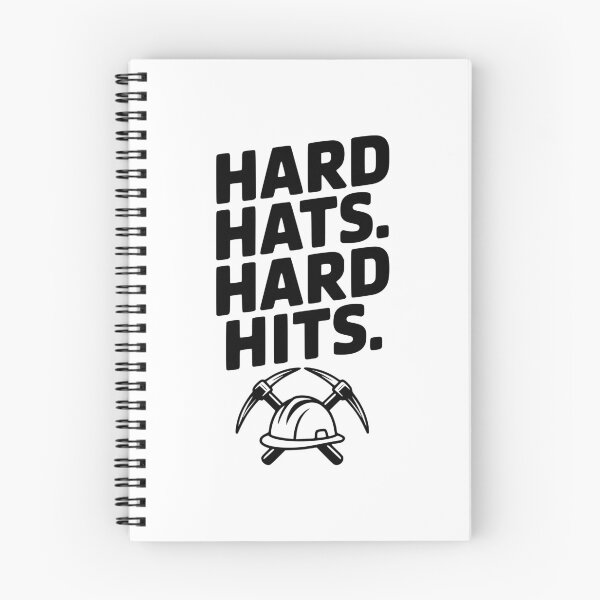 Item preview, Hard Hats. Hard Hits. designed and sold by Frank Ring.