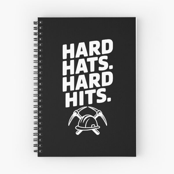 Item preview, Hard Hats. Hard Hits. designed and sold by Frank Ring.
