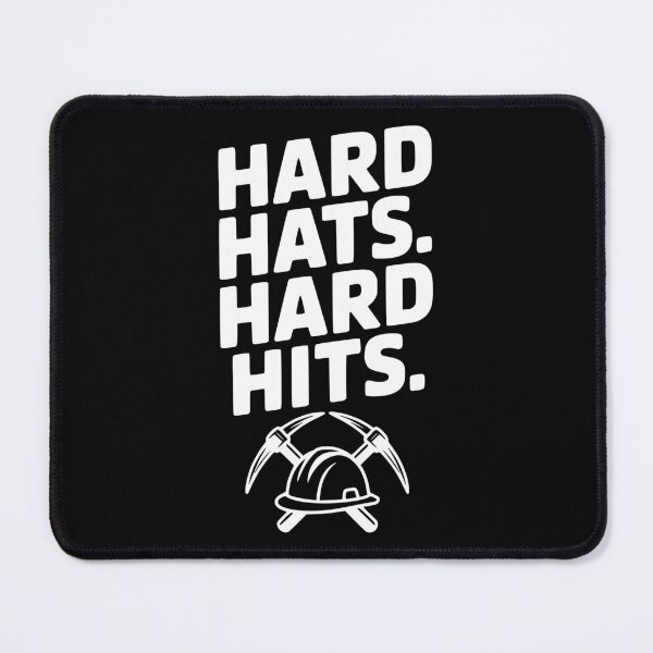 Item preview, Hard Hats. Hard Hits. designed and sold by Frank Ring.