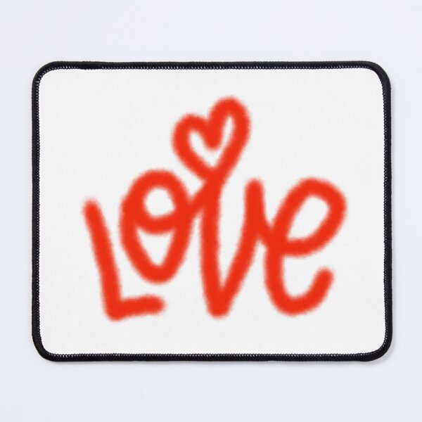 Item preview, LOVE Graffiti Heart – Street Art Spray Typography designed and sold by shpolka.