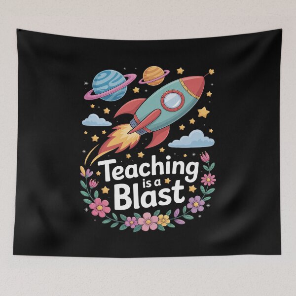 Item preview, Teacher Life Astronomy Space Teaching Is A Blast designed and sold by KristieRamsey.