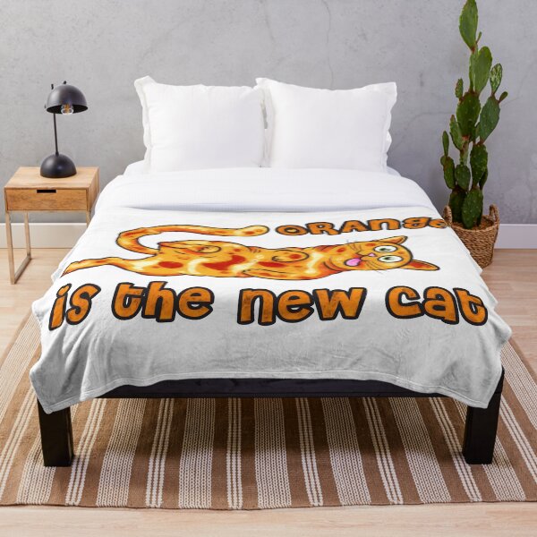 Item preview, El naranja es el nuevo gato designed and sold by liquid-print.
