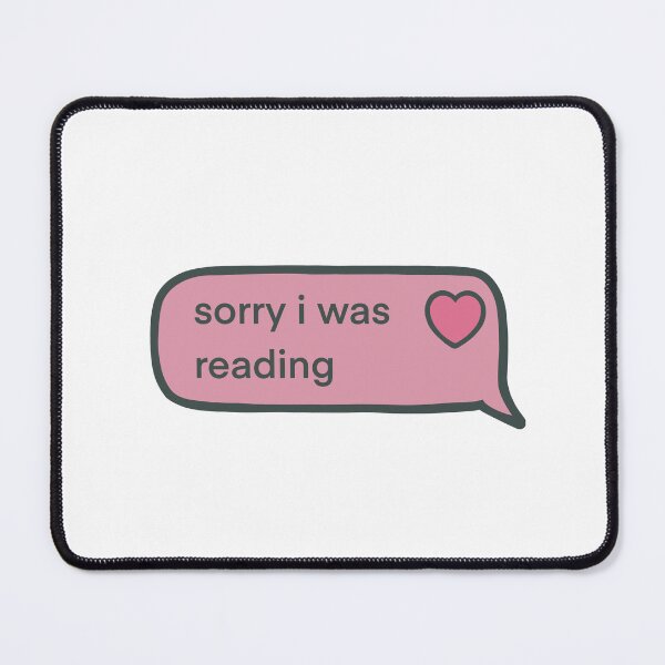Item preview, Sorry. I Was Reading. designed and sold by Diddybelles Designs.